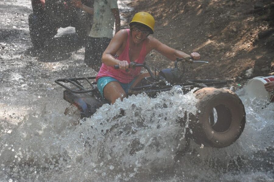 Kemer: Forest, Mud, and Streams Quad Safari Tour with Pickup - Learning the basics before the real ride