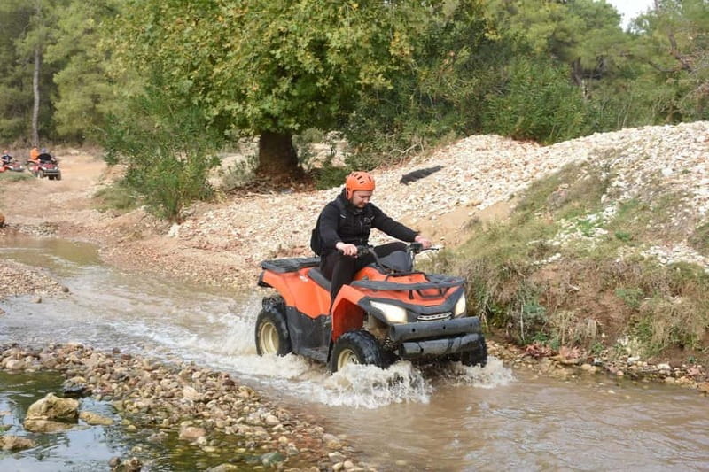 Kemer Quad Safari: Thrilling Off-Road Adventure - Steep hills, tight turns, and the final run