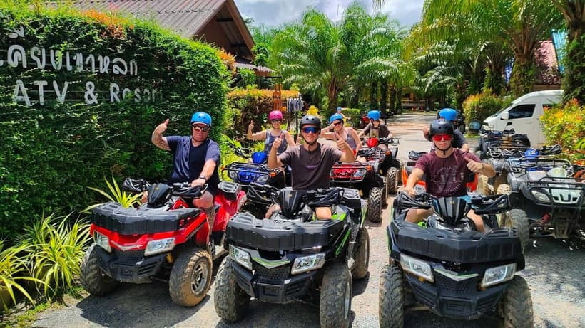 Khao Lak: ATV Ride Through Mountain and Waterfall Trails - Palm gardens, creeks, and rubber plantations
