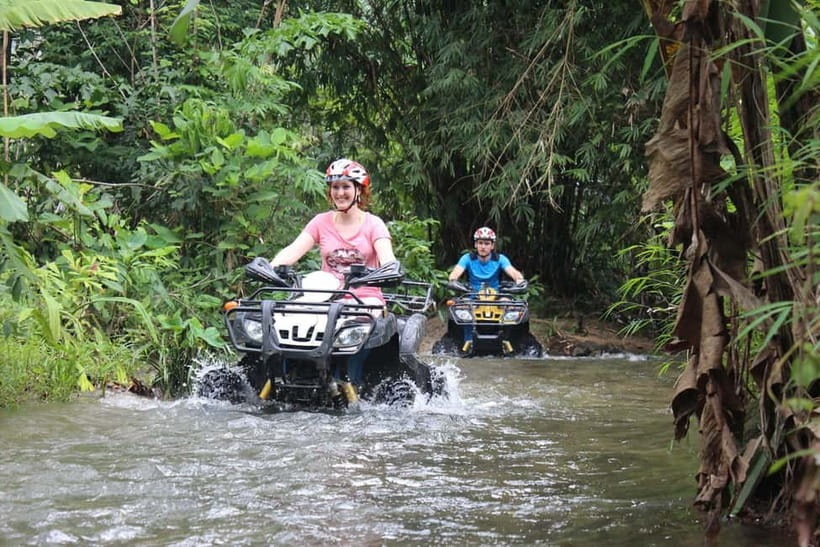 Khao Lak: ATV Ride Through Mountain and Waterfall Trails - The 2-hour ride reaches the waterfall