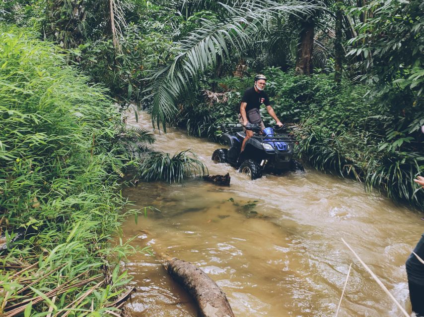Khao Lak: Guided ATV Tour with Lampi Waterfall Swim - Cooling off at Lampi Waterfall
