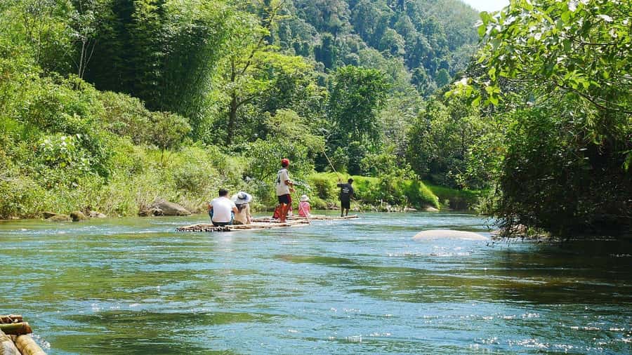 Khao Lak Multi-Adventure: Bamboo Rafting, ATV & Elephants - How the three sections fit together