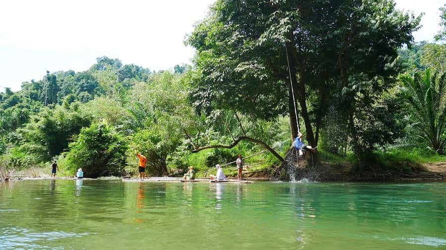 Khao Lak Multi-Adventure: Bamboo Rafting, ATV & Elephants - Transport, group size, and timing