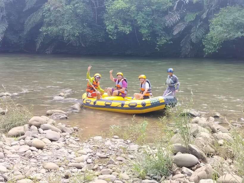 Kiulu River: River Rafting + ATV Shared Group Day Trip - Two Sabah adventures in one busy day