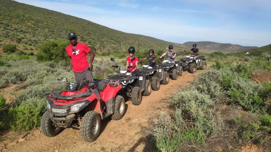 KLEIN KAROO at Oudtshoorn QUAD BIKE FUN RIDE - What the ride is really like near Oudtshoorn