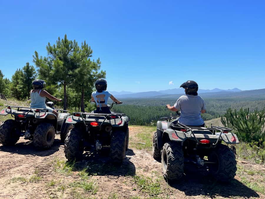 Knysna: Guided Quad Bike Tour in the Forest - Riding into Knysna’s forest