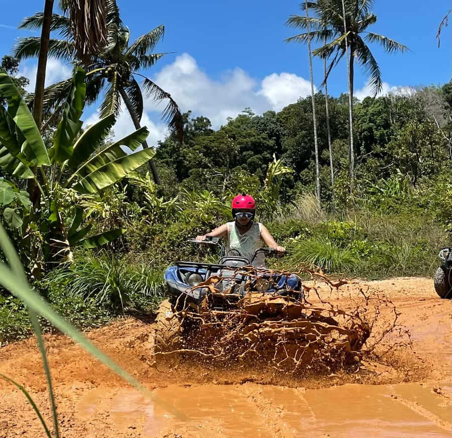 Ko Samui: X Quad Beginner Waterfall ATV Tour (1 Driver) - The secret waterfall stop