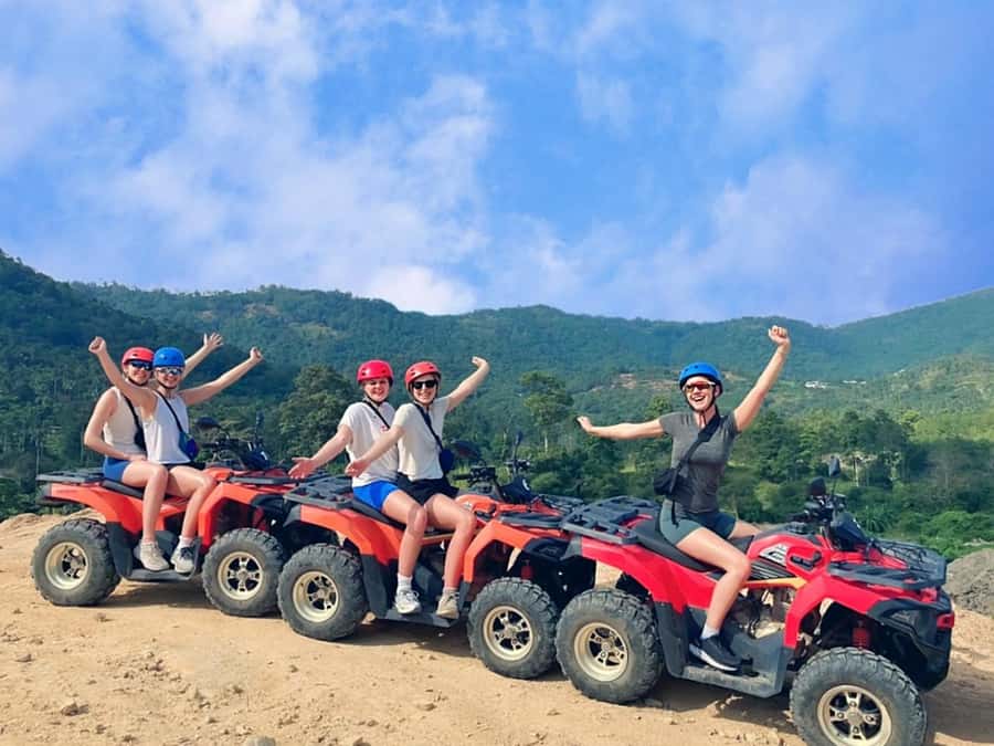 Koh Samui: 2-Hour Unique ATV Quad Bike Off-Road Adventure - From hotel pickup to the ATV practice field