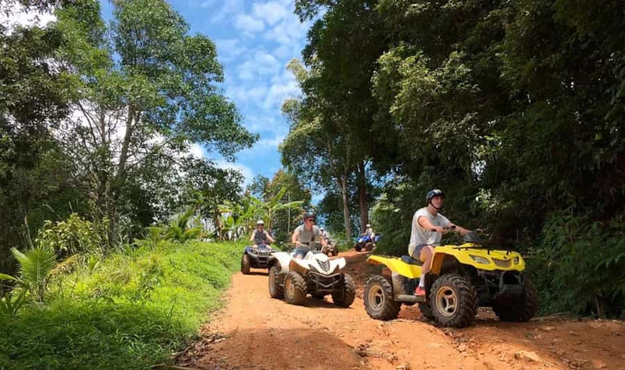 Koh Samui: Jungle, Mountains and Waterfalls ATV Tour - Ending with beach time and a hotel drop-off