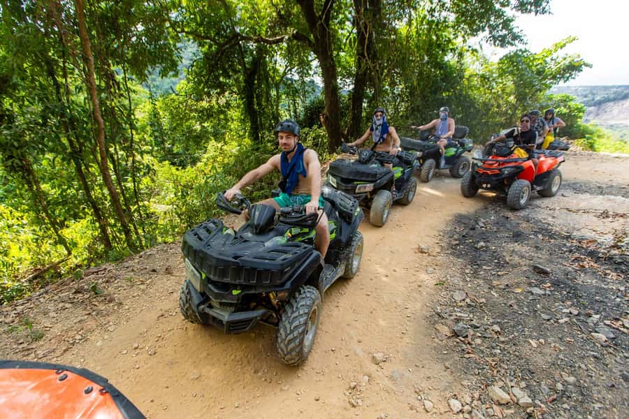 Koh Samui: Off-Road ATV Excursion with Transfer - Leaving the beach roads behind