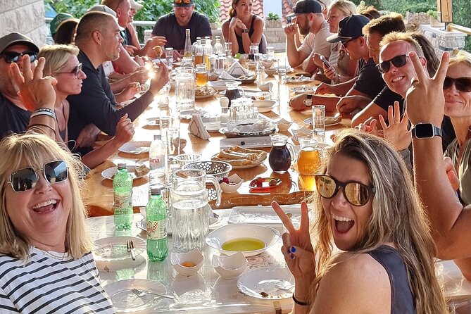 Korcula Buggy (Official) Safari Tour -Local Food & Wine Tasting- - Ana’s food table and the homemade drinks