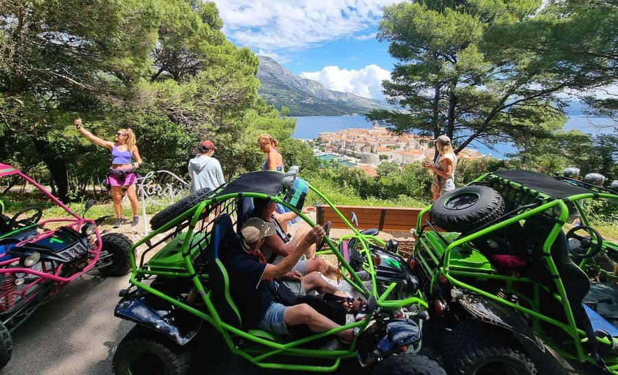 Korcula: Buggy Safari with Local Food and Wine Tasting - Safe driving, weather, and what the tour is not