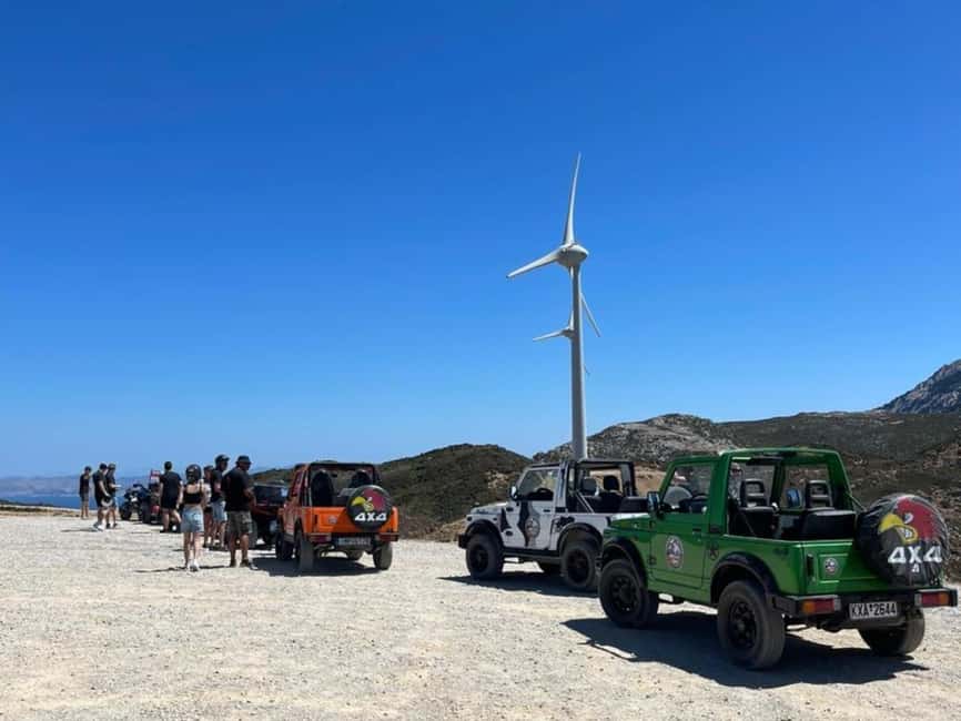Kos: Guided Jeep or Quad Off-Road Tour with Drinks and Lunch - Quad, Jeep, or passenger seat?