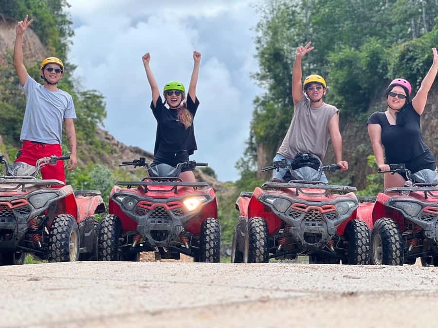 Krabi Elephant bathing and Atv adventure (30min/30min) - Booking flexibility and group size