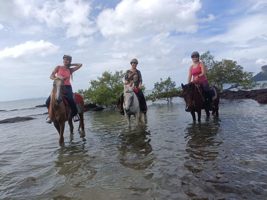 Krabi Horse Riding on the Beach and atv Extreme - Tuk-tuk transfers keep the day local