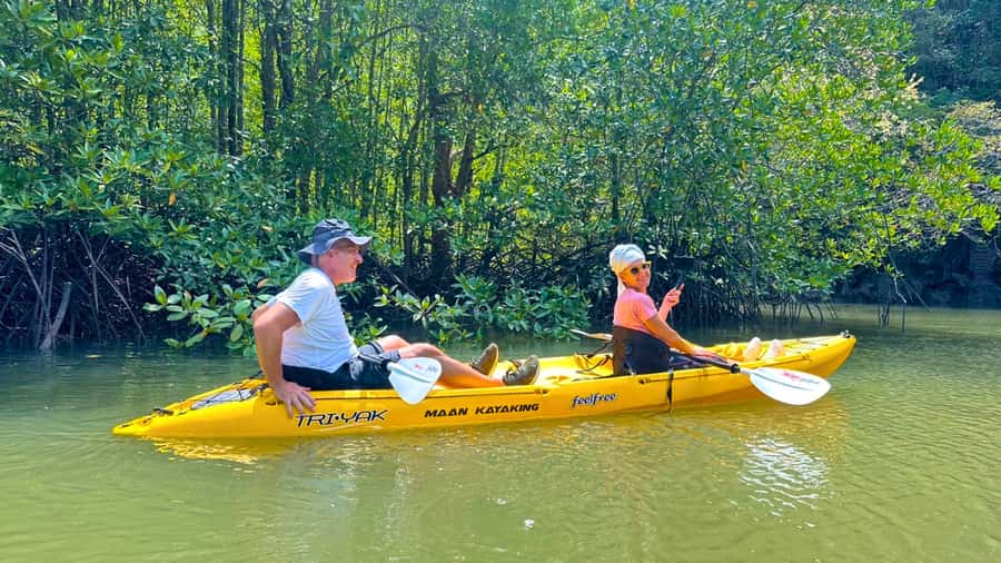 Krabi: Kayaking at Bor Thor with Optional ATV Ride - Pickup areas and timing