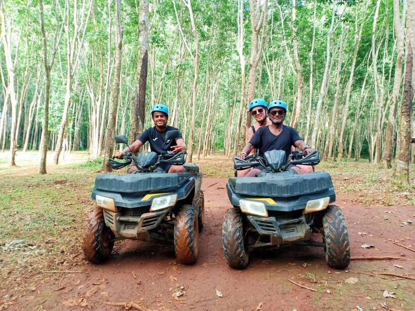 Krabi: Saitai Mountain Tail ATV Adventure - Rubber, oil palms, and the agricultural side of Krabi