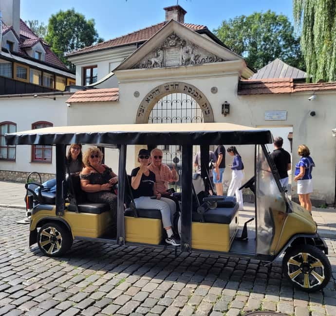 Krakow: City Sightseeing Tour by Electric Buggy Golf Cart - Key points before you book