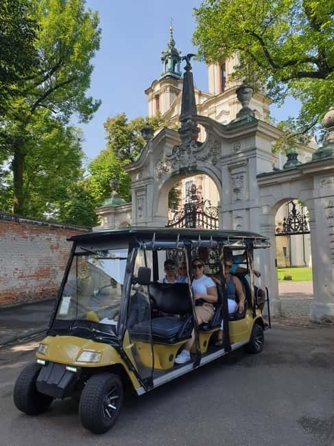 Krakow: City Sightseeing Tour by Electric Buggy Golf Cart - Across the Vistula to Podgórze