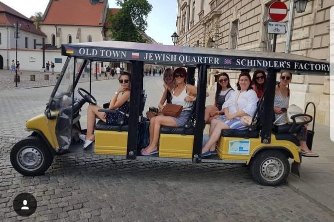 Krakow: Guided City Tour by Golf Buggy with Hotel Pickup - The Old Town route, from Market Square to Florian’s Gate