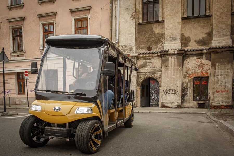 Krakow: Old Town City Sightseeing Tour Eco Buggy Golf Cart - Key points to know before you book
