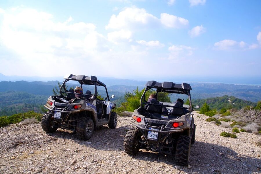 Kremasti: Rhodes 4x4 Buggy Off-Road Tour - Afternoon light or a sunset ride