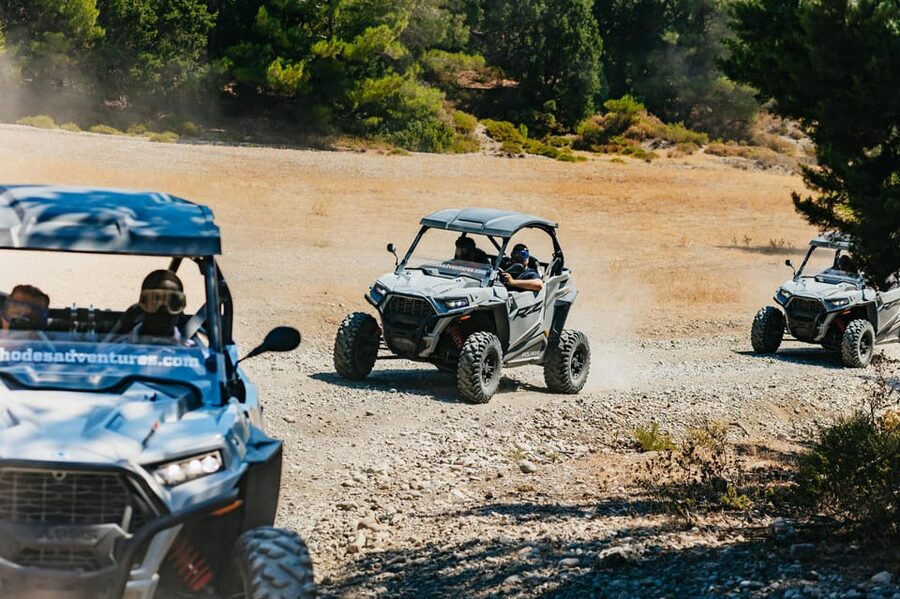 Kremasti: Rhodes 4x4 Buggy Off-Road Tour - How challenging is the driving?