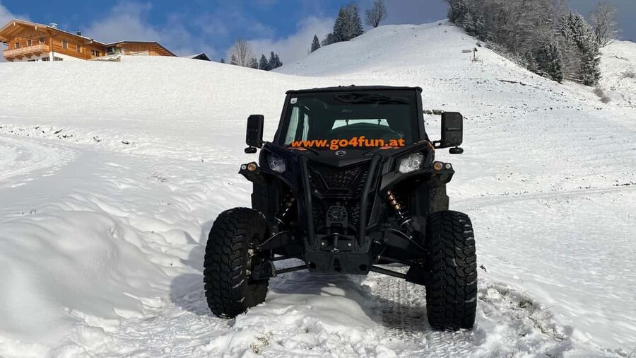 Kufstein: Buggy Alpine Tour with Guide, Drinks & Drone Videos - Two short viewpoint stops