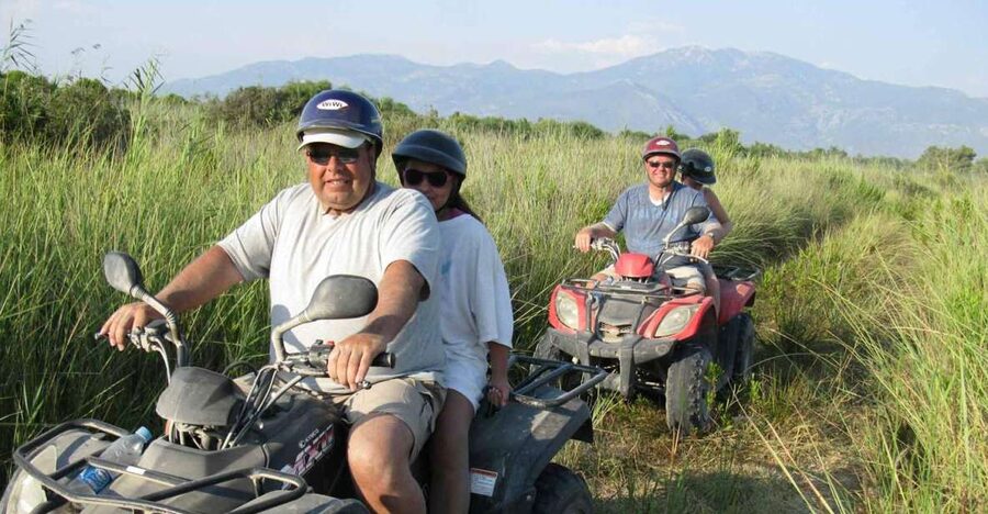 Kusadasi: Guided Quad Biking Tour - Through river paths and woodland