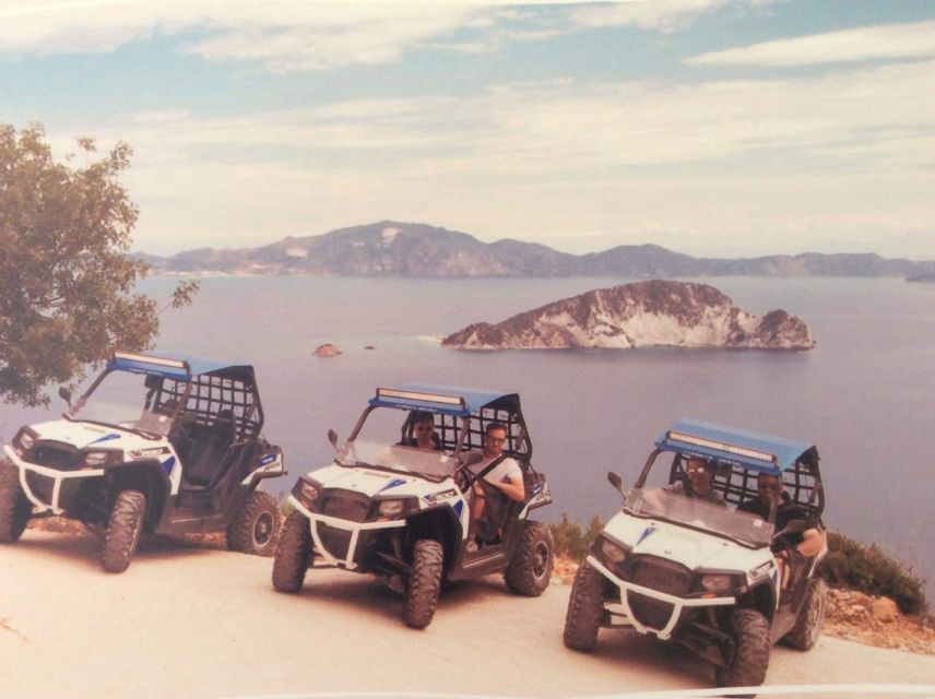 Laganas: Off-Road Buggy Adventure in Zakynthos with Lunch - Lunch under the trees in Loucha