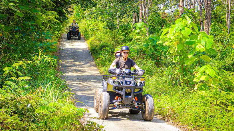 Langkawi Atv Private Jungle and Waterfall Tour - The Waterfall Is the Natural Payoff