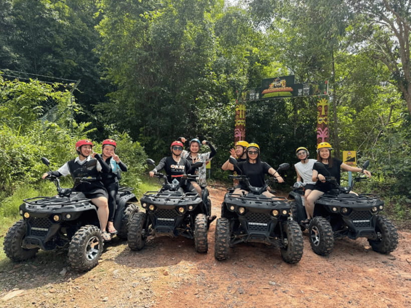 Langkawi: Sky ATV Ride at Mountain Manchinchang - Riding Mount Machinchang’s rainforest tracks