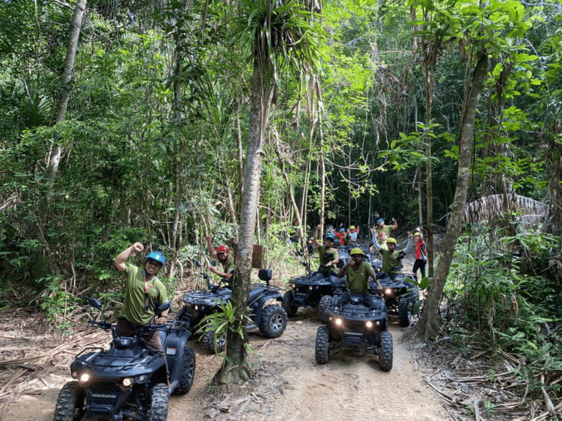 Langkawi: Sky ATV Ride at Mountain Manchinchang - SkyCab Tower 1 and the views from the mountain