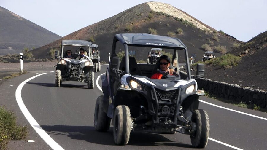 Lanzarote: 3 Hour Buggy Tour with views of the Volcano Park - La Geria, where vines grow in volcanic soil