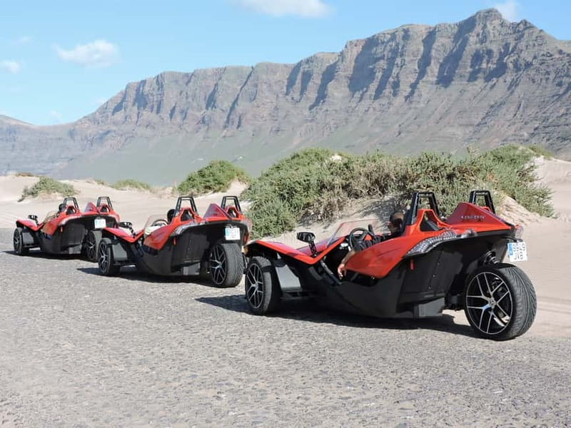Lanzarote: 3-Hour Guided Polaris Slingshot Roadster Tour - La Geria, where vines grow in volcanic ash