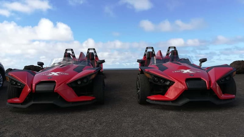 Lanzarote: 3-Hour Guided Polaris Slingshot Roadster Tour - Starting with instructions and the first open roads