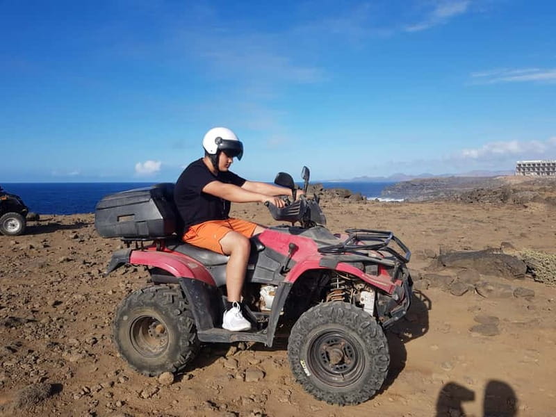 Lanzarote: Yaiza Playa Blanca Quad Tour - Papagayo Park and the first beach views