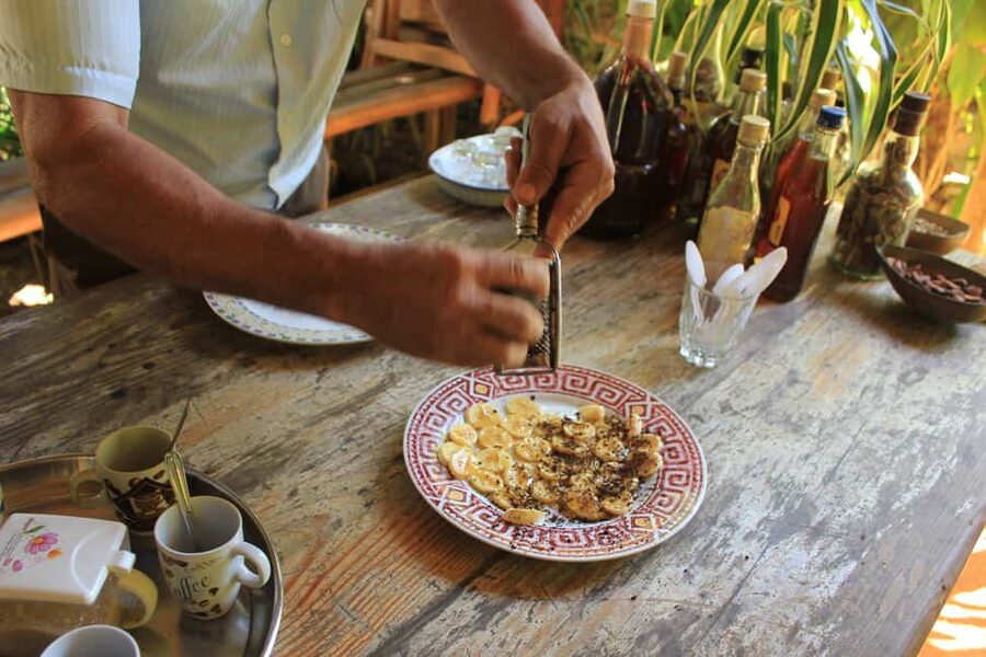 Las Terrenas: Private Coffee Trail ATV Tour in Samana - Meeting a family at a mountain farm