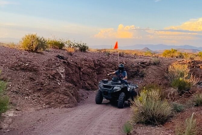 Las Vegas Desert ATV Experience - Riding a 450cc ATV through sand and canyons