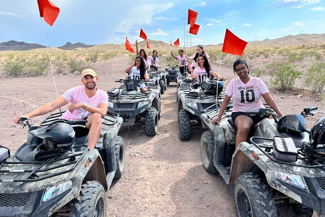Las Vegas Desert ATV Experience - Training before the first real trail