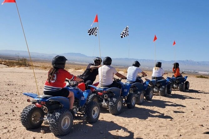 Las Vegas Dunes ATV Tour - The staging area and safety lesson
