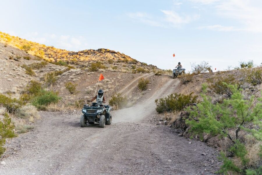 Las Vegas: Guided Las Vegas Desert ATV Tour - One hour on the quad bike