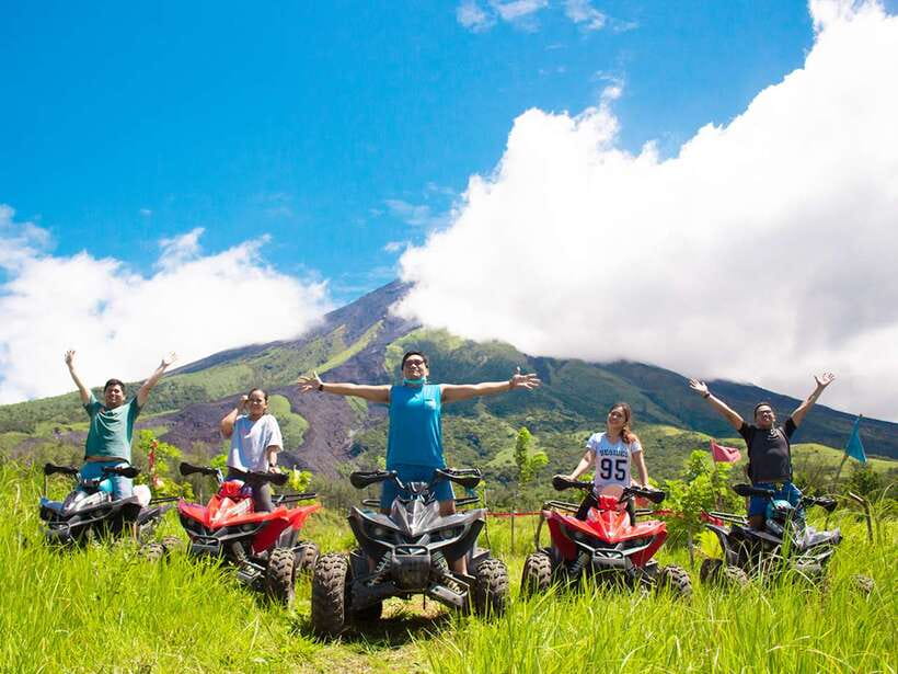 Legazpi: Mayon Volcano ATV Tour - Choosing between forest, river, rice, and lava trails
