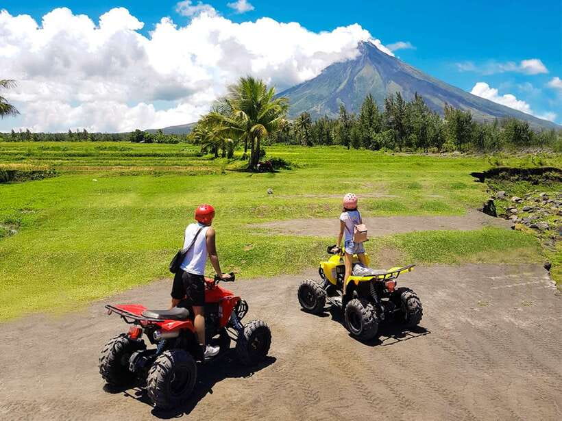 Legazpi: Mayon Volcano ATV Tour - What the ride feels like on rough ground