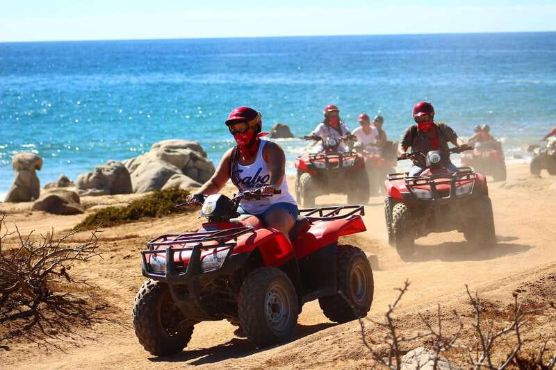 Los cabos:ATV beach&desert with transfer & tequila tasting - From Cabo to Migriño in 25 minutes