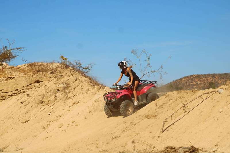 Los cabos:ATV beach&desert with transfer & tequila tasting - Clothing, safety, and physical demands