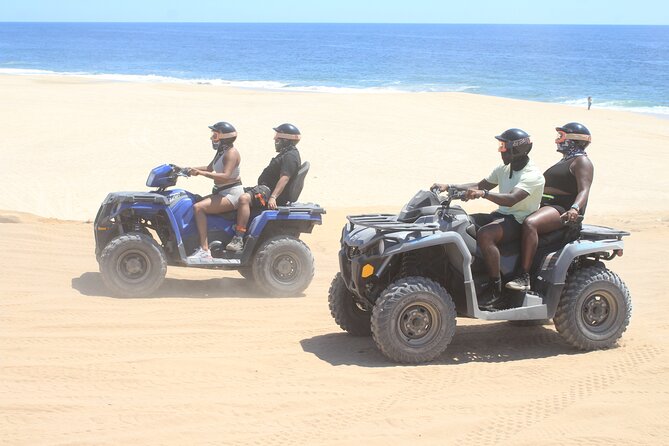 Los Cabos Beach & Desert Tour in Automatic ATV + Tequila Tasting - The beach stop is the visual reward