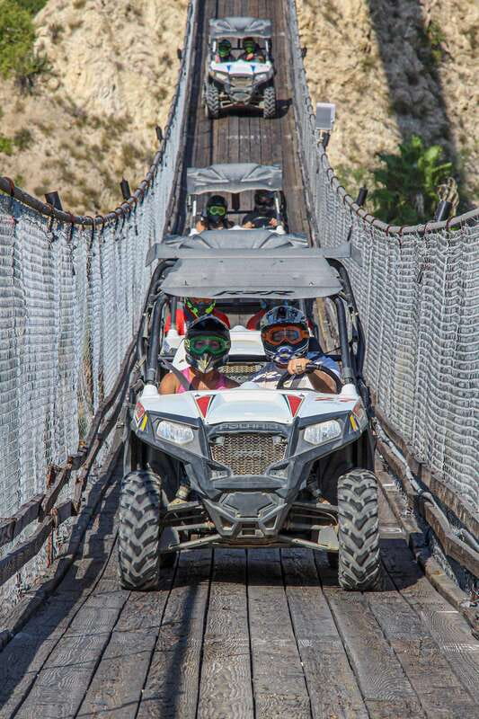 Los Cabos: Ultimate UTVs Adventure, Cross the Wooden Bridge - Four Hours of Canyon, Rock, Hill, Brook, and Beach