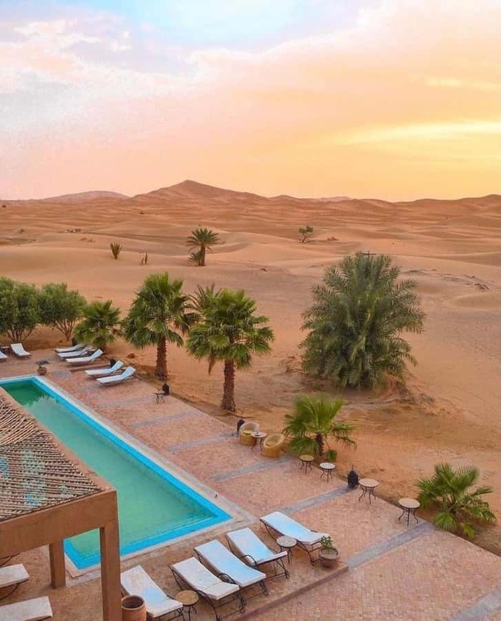 Lunch & Swimming Camel Ride and Quad Biking in Agafay - Pool time adds a welcome pause
