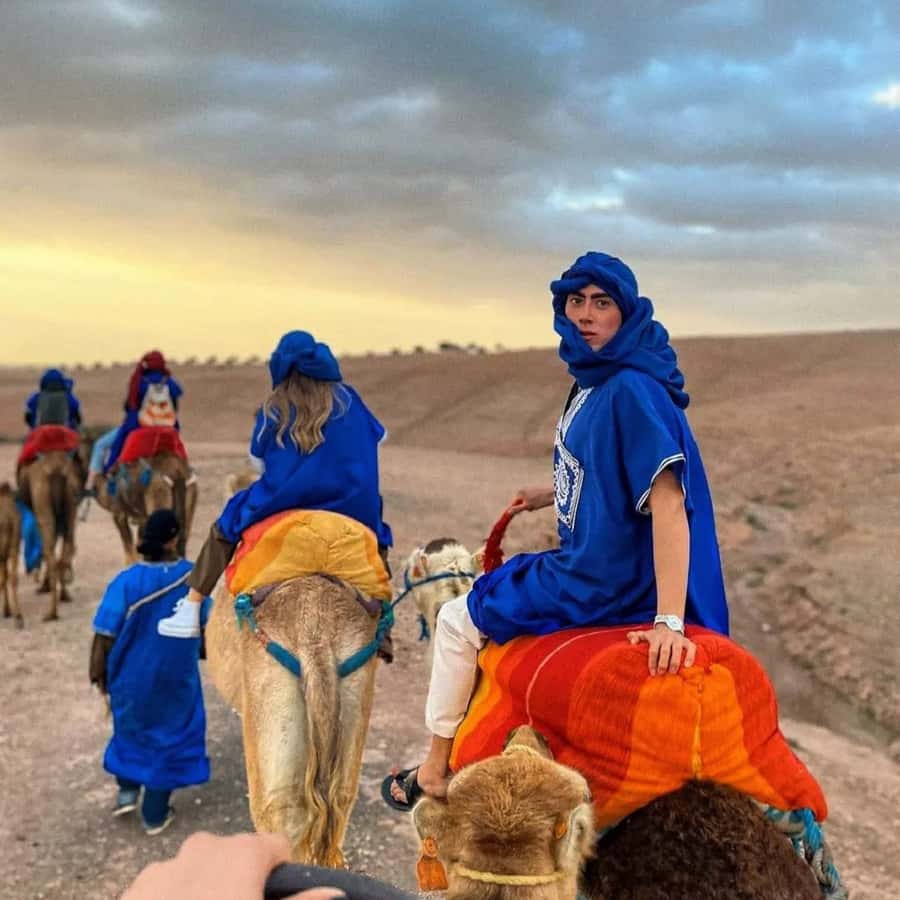 Luxury Agafay Desert : Quad , Camel Ride, Pool & Dinner Show - Moroccan dinner under the stars